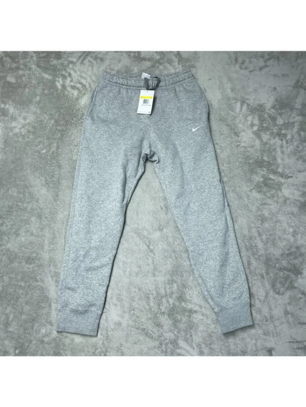 Nike Men's S Training Sweatpants Jogger Gray Cotton Blend e1715
